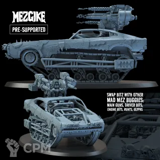Описание картинки Mad Mez Buggy - Da Screw Farmer от Бруталити по цене 1 500руб | Свободный Рынок Миниатюр - СРМ