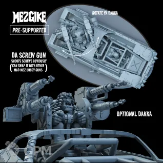 Описание картинки Mad Mez Buggy - Da Screw Farmer от Бруталити по цене 1 500руб | Свободный Рынок Миниатюр - СРМ