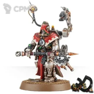 Описание картинки Tech-priest Enginseer от R.E.print по цене 200руб | Свободный Рынок Миниатюр - СРМ
