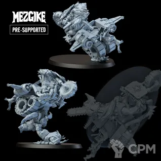 Описание картинки Mad Mez Skullkrakka от Бруталити по цене 900руб | Свободный Рынок Миниатюр - СРМ