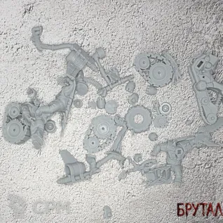 Описание картинки Mad Mez Skullkrakka от Бруталити по цене 900руб | Свободный Рынок Миниатюр - СРМ