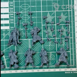 Описание картинки Empire Wolf Knights on foot от Recruiter по цене 550руб | Свободный Рынок Миниатюр - СРМ