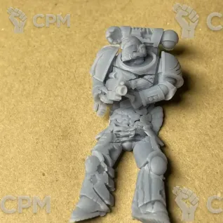 Описание картинки Dead Primaris Мертвые примарисы от Подземный человек по цене 200руб | Свободный Рынок Миниатюр - СРМ