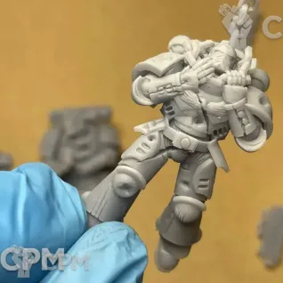 Описание картинки Dead Primaris Мертвые примарисы от Подземный человек по цене 200руб | Свободный Рынок Миниатюр - СРМ