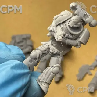 Описание картинки Dead Primaris Мертвые примарисы от Подземный человек по цене 200руб | Свободный Рынок Миниатюр - СРМ