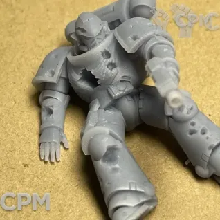 Описание картинки Dead Primaris Мертвые примарисы от Подземный человек по цене 200руб | Свободный Рынок Миниатюр - СРМ