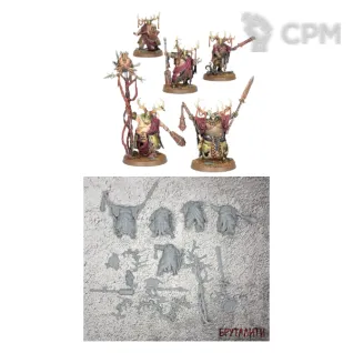 Описание картинки Putrid Blightkings от Бруталити по цене 600руб | Свободный Рынок Миниатюр - СРМ
