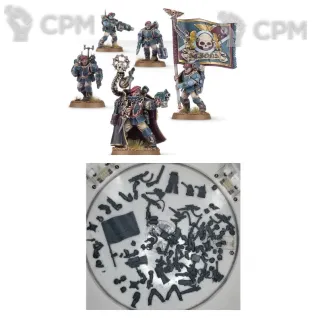 Описание картинки Militarum Tempestus Scions Command Squad от Бруталити по цене 600руб | Свободный Рынок Миниатюр - СРМ