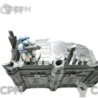 Описание картинки 2 этажная руина Mechanicus от Rev127 по цене 400руб | Свободный Рынок Миниатюр - СРМ