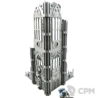 Описание картинки Высокая 2 этажная руина от Rev127 по цене 400руб | Свободный Рынок Миниатюр - СРМ