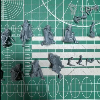 Описание картинки Dark Elves Shades от Recruiter по цене 550руб | Свободный Рынок Миниатюр - СРМ