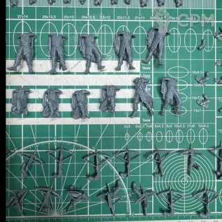 Описание картинки Dark Elves Auxillia Crossbowmen от Recruiter по цене 550руб | Свободный Рынок Миниатюр - СРМ