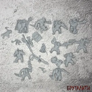 Описание картинки SAS Boyz Mob от Бруталити по цене 900руб | Свободный Рынок Миниатюр - СРМ