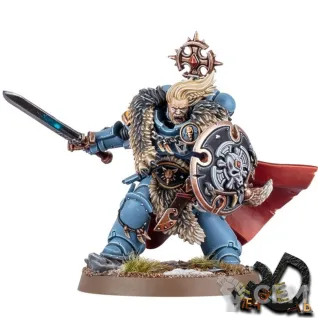 Описание картинки Space Wolves Wolf Guard Battle Leader от R.E.print по цене 250руб | Свободный Рынок Миниатюр - СРМ