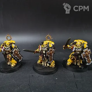 Описание картинки Bladeguard veteran squad + покрас от No1se knight по цене 750руб | Свободный Рынок Миниатюр - СРМ