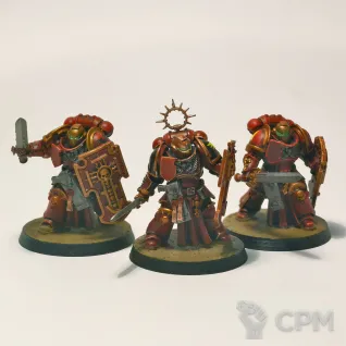 Описание картинки Bladeguard veteran squad + покрас от No1se knight по цене 750руб | Свободный Рынок Миниатюр - СРМ