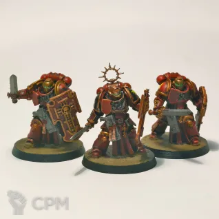 Описание картинки Bladeguard veteran squad + покрас от No1se knight по цене 750руб | Свободный Рынок Миниатюр - СРМ