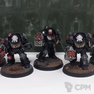 Описание картинки Terminator squad + покрас от No1se knight по цене 800руб | Свободный Рынок Миниатюр - СРМ