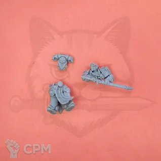 Описание картинки Black Templars Emperor's Champion v2 от  по цене 100руб | Свободный Рынок Миниатюр - СРМ