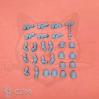 Описание картинки Assault Intercessors Squad от  по цене 300руб | Свободный Рынок Миниатюр - СРМ