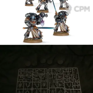 Описание картинки Grey Knights strike squad x 5 от Svarden по цене 1 800руб | Свободный Рынок Миниатюр - СРМ