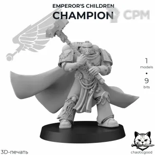 Описание картинки Emperor's Children Champion от  по цене 100руб | Свободный Рынок Миниатюр - СРМ