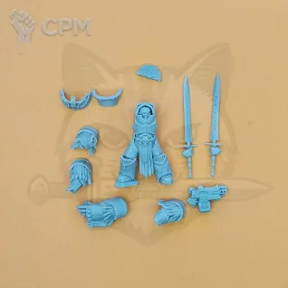 Описание картинки Dark Angels Caplain in catafractii armor от  по цене 100руб | Свободный Рынок Миниатюр - СРМ