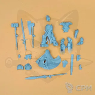 Описание картинки Champion with different weapons от  по цене 100руб | Свободный Рынок Миниатюр - СРМ
