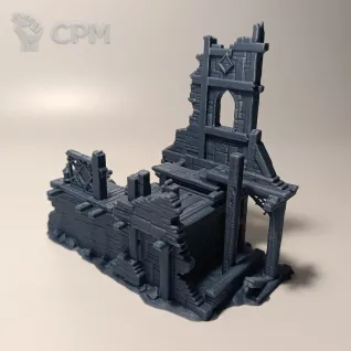 Описание картинки Набор средневекового террейна от 3d_Bear по цене 100руб | Свободный Рынок Миниатюр - СРМ