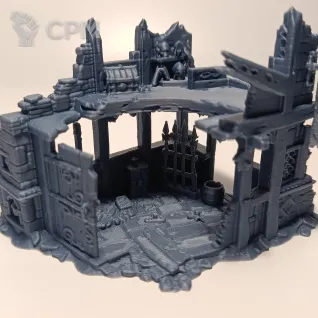 Описание картинки Набор средневекового террейна от 3d_Bear по цене 100руб | Свободный Рынок Миниатюр - СРМ
