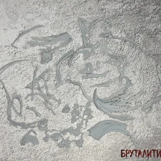 Описание картинки C'Tan Nightbringer от Бруталити по цене 700руб | Свободный Рынок Миниатюр - СРМ