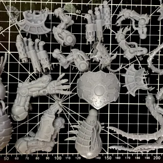 Описание картинки Maulerfiend от R.E.print по цене 900руб | Свободный Рынок Миниатюр - СРМ
