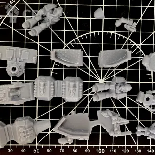Описание картинки Land speeder от R.E.print по цене 400руб | Свободный Рынок Миниатюр - СРМ