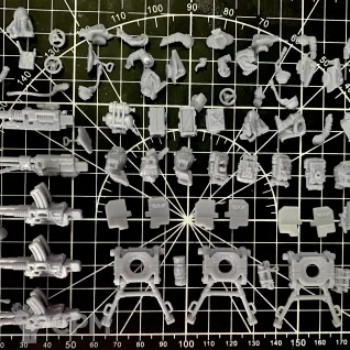 Описание картинки Krieg Heavy Weapons Squad от R.E.print по цене 600руб | Свободный Рынок Миниатюр - СРМ