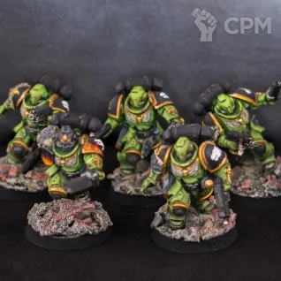Описание картинки Assault intercessors squad + покрас от No1se knight по цене 600руб | Свободный Рынок Миниатюр - СРМ