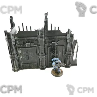 Описание картинки 2 этажная руина Mechanicus от Rev127 по цене 400руб | Свободный Рынок Миниатюр - СРМ