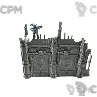 Описание картинки 2 этажная руина Mechanicus от Rev127 по цене 400руб | Свободный Рынок Миниатюр - СРМ