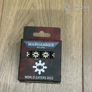 Описание картинки World Eaters Dice от Miniatures Broker по цене 100руб | Свободный Рынок Миниатюр - СРМ