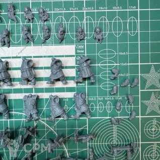 Описание картинки Dwarves Crossbowmen от Recruiter по цене 600руб | Свободный Рынок Миниатюр - СРМ