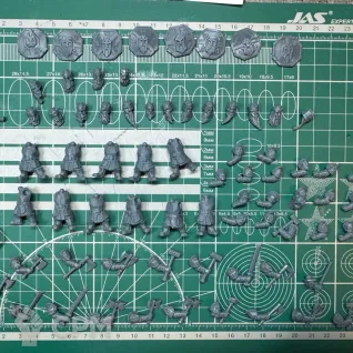 Описание картинки Dwarves Iron Legion от Recruiter по цене 600руб | Свободный Рынок Миниатюр - СРМ