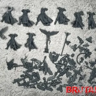 Описание картинки Adepta Sororitas Battle Sisters Squad от Бруталити по цене 900руб | Свободный Рынок Миниатюр - СРМ