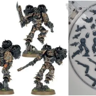 Описание картинки Chaos Raptors от Бруталити по цене 700руб | Свободный Рынок Миниатюр - СРМ