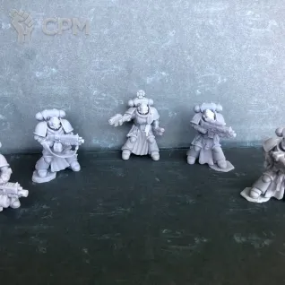Описание картинки Sternguard veteran squad покрас от No1se knight по цене 850руб | Свободный Рынок Миниатюр - СРМ