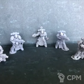 Описание картинки Sternguard veteran squad покрас от No1se knight по цене 850руб | Свободный Рынок Миниатюр - СРМ