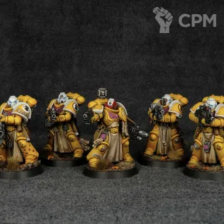 Описание картинки Sternguard veteran squad покрас от No1se knight по цене 850руб | Свободный Рынок Миниатюр - СРМ