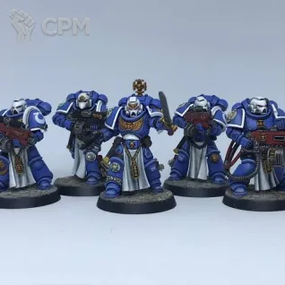 Описание картинки Sternguard veteran squad покрас от No1se knight по цене 850руб | Свободный Рынок Миниатюр - СРМ