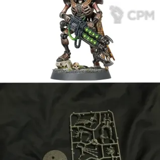 Описание картинки Necron Royal Warden от Svarden по цене 1 000руб | Свободный Рынок Миниатюр - СРМ