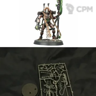 Описание картинки Necron Overlord от Svarden по цене 1 000руб | Свободный Рынок Миниатюр - СРМ