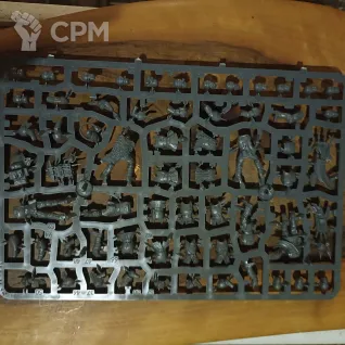 Описание картинки Traitor Guardsmen Squad, оригинал на литниках от Пилорама по цене 2 500руб | Свободный Рынок Миниатюр - СРМ