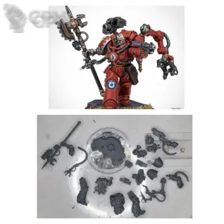 Описание картинки Primaris Techmarine от Бруталити по цене 200руб | Свободный Рынок Миниатюр - СРМ